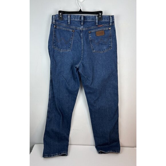 Wrangler Jeans 3K Relaxed Fit Cowboy Western Rodeo Blue 31MWzgk  Men’s 35x34 - Picture 1 of 14